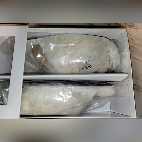 Ugg fluff Momma Mongolian Slipper Clog Sheepskin 6 - Picture 3 of 7